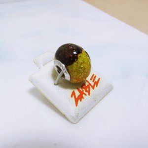 ZABLE ~ Murano Glass Tiger Charm # 2815 Sterling Silver Bracelet Charm NWT